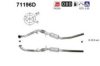 MERCE 1684900222 Catalytic Converter
